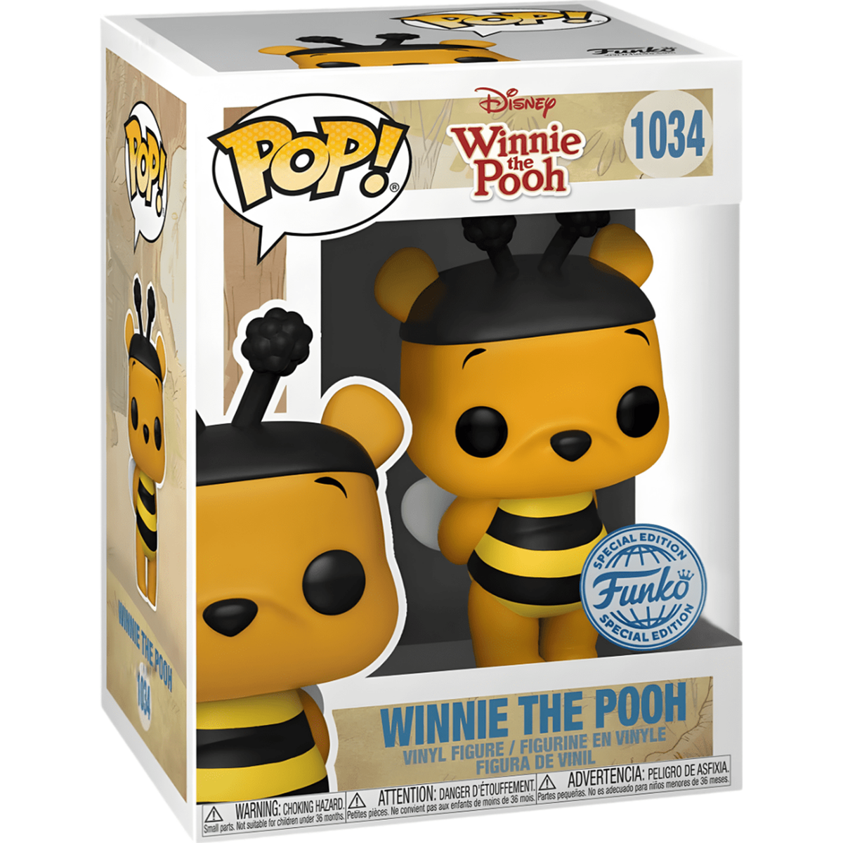Funko Pop Winnie the Pooh Bee #1034 – Disney Winnie the Pooh boxed