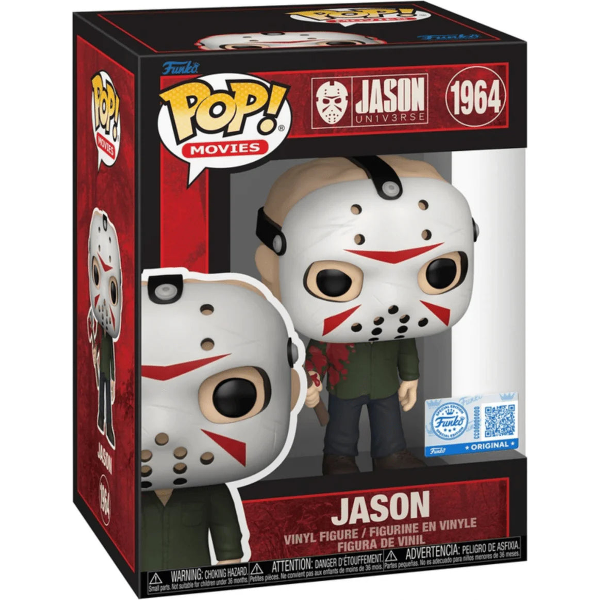Funko Pop Jason with Axe #1964 boxed