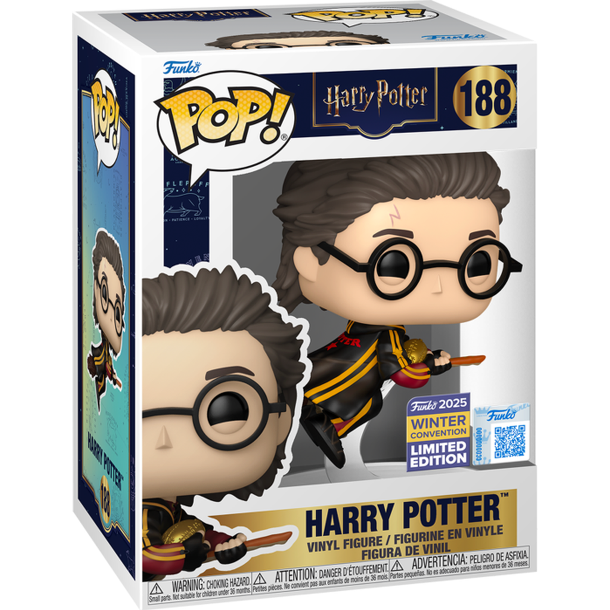 Funko Pop Harry Potter Flying #188 – Goblet of Fire boxed