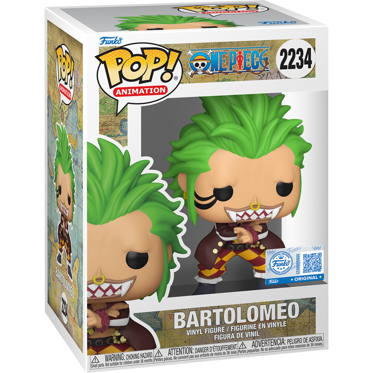 Funko Pop Bartolomeo #2234 boxed Special Edition figure
