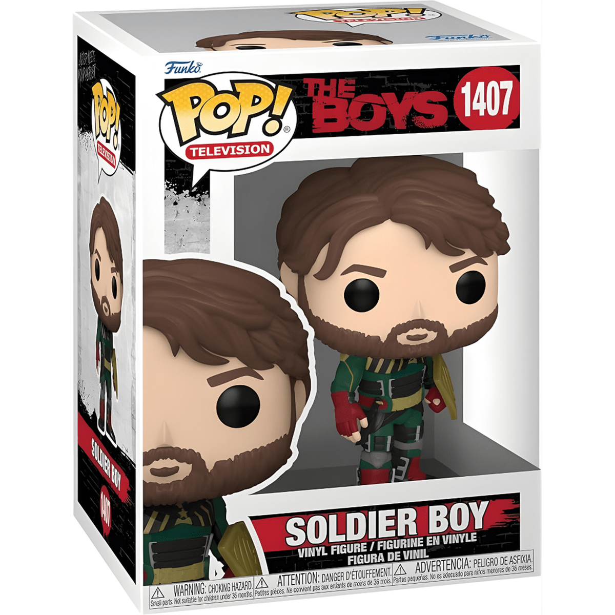 Funko Pop Soldier Boy #1407 boxed