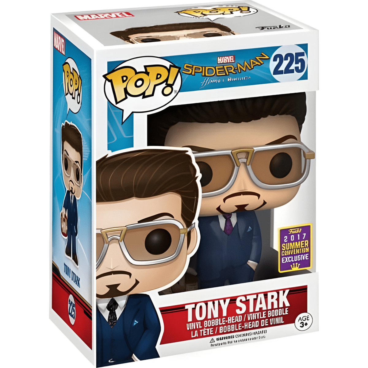 Funko Pop Tony Stark #225 boxed