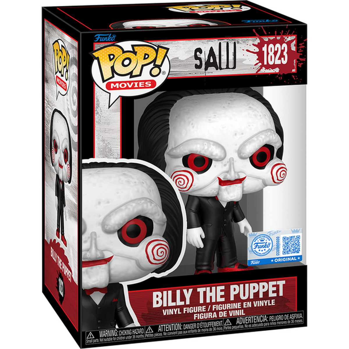 Funko Pop Billy the Puppet #1823 boxed
