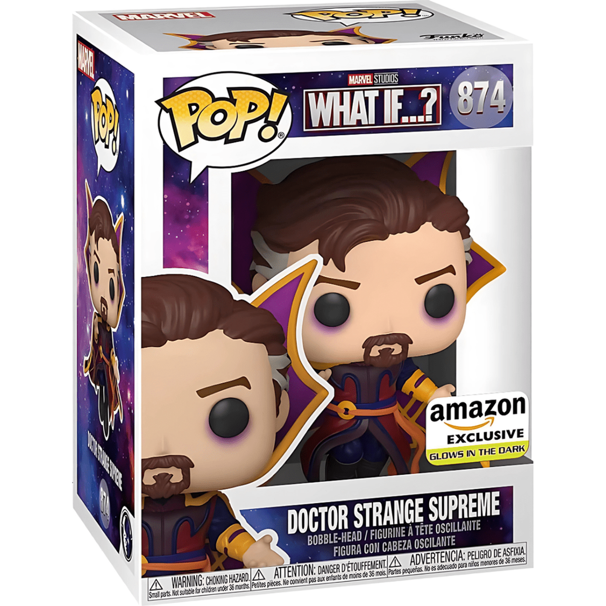 Funko Pop Doctor Strange Supreme #874 boxed