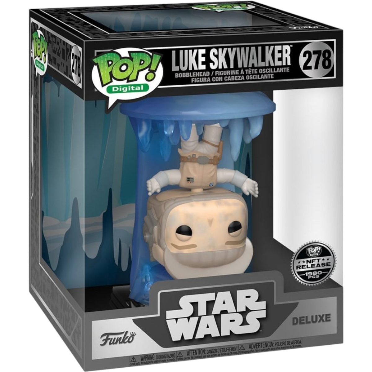 Funko Pop Luke Skywalker Hoth #278 boxed