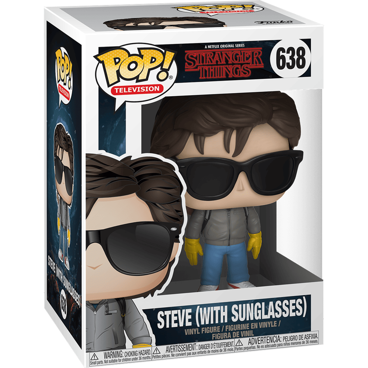 Funko Pop Steve with Sunglasses #638 boxed