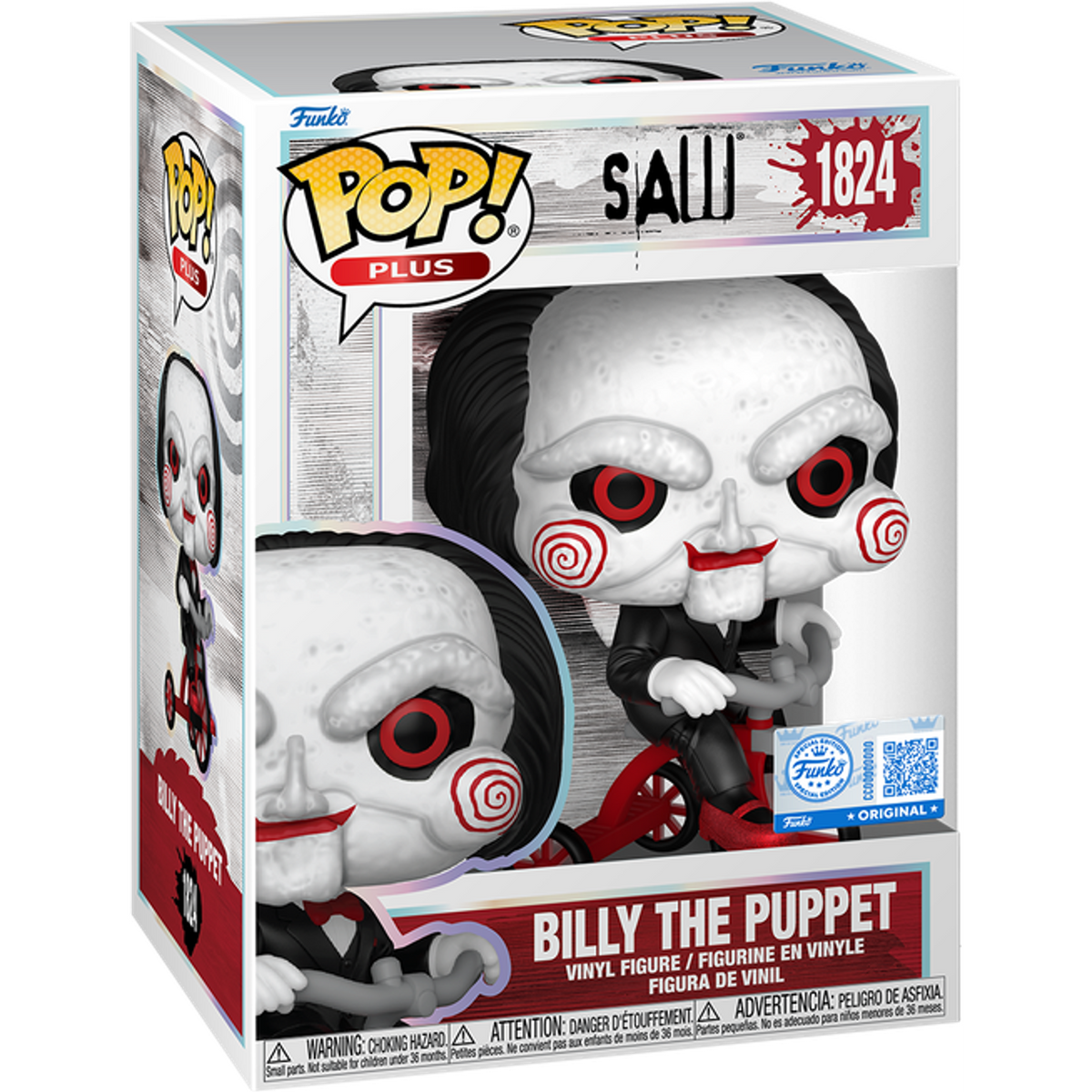 Funko Pop Plus Billy the Puppet #1824 boxed