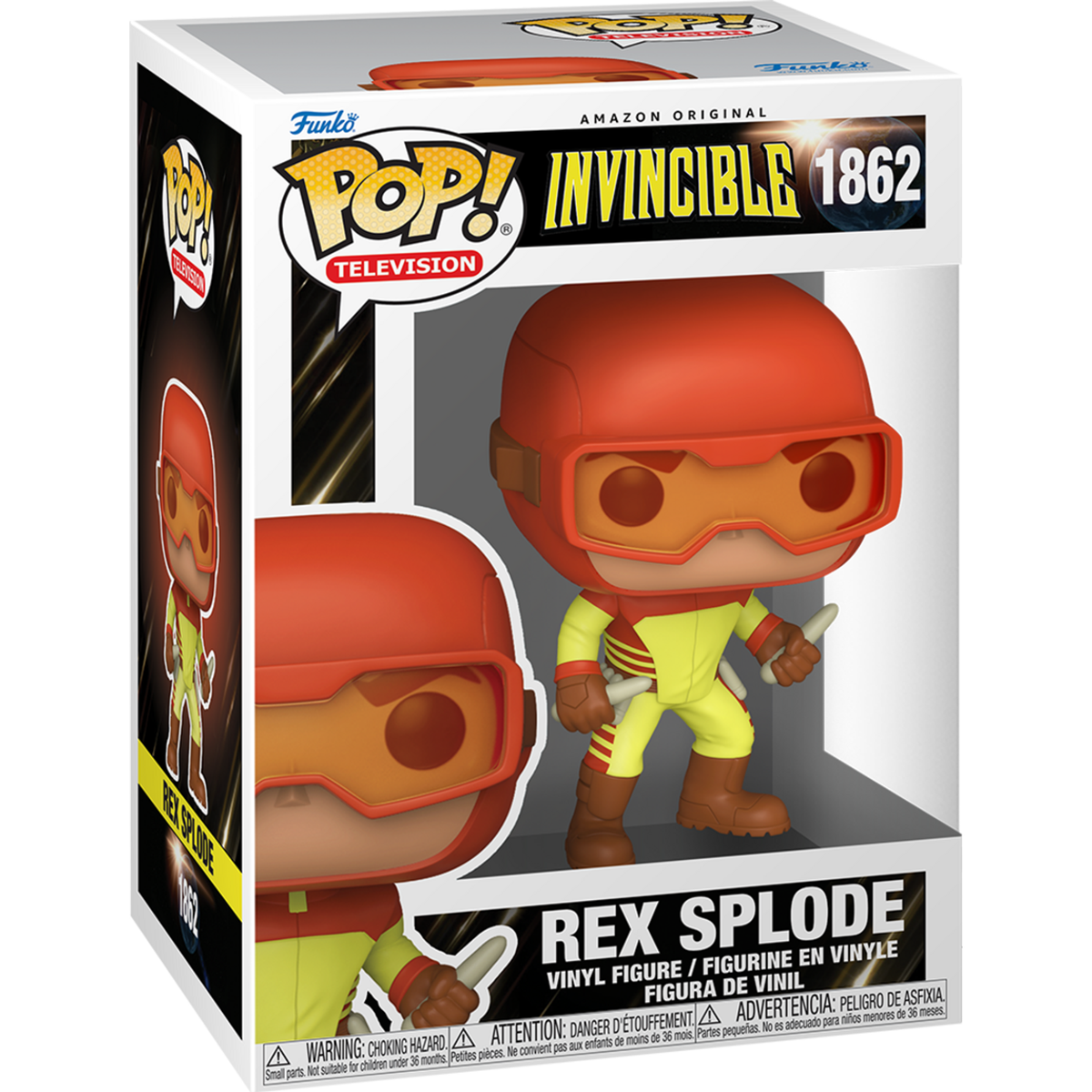 Funko Pop Rex Splode #1862 boxed