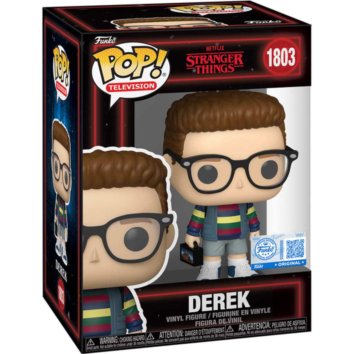 Funko Pop Derek Turnbow #1803 boxed