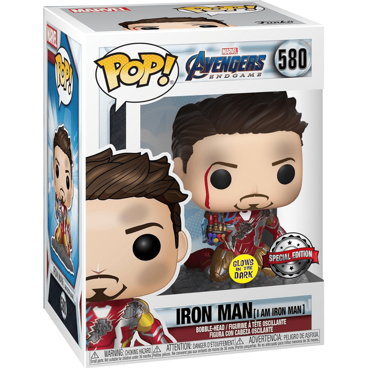 Funko Pop Iron Man #580 boxed