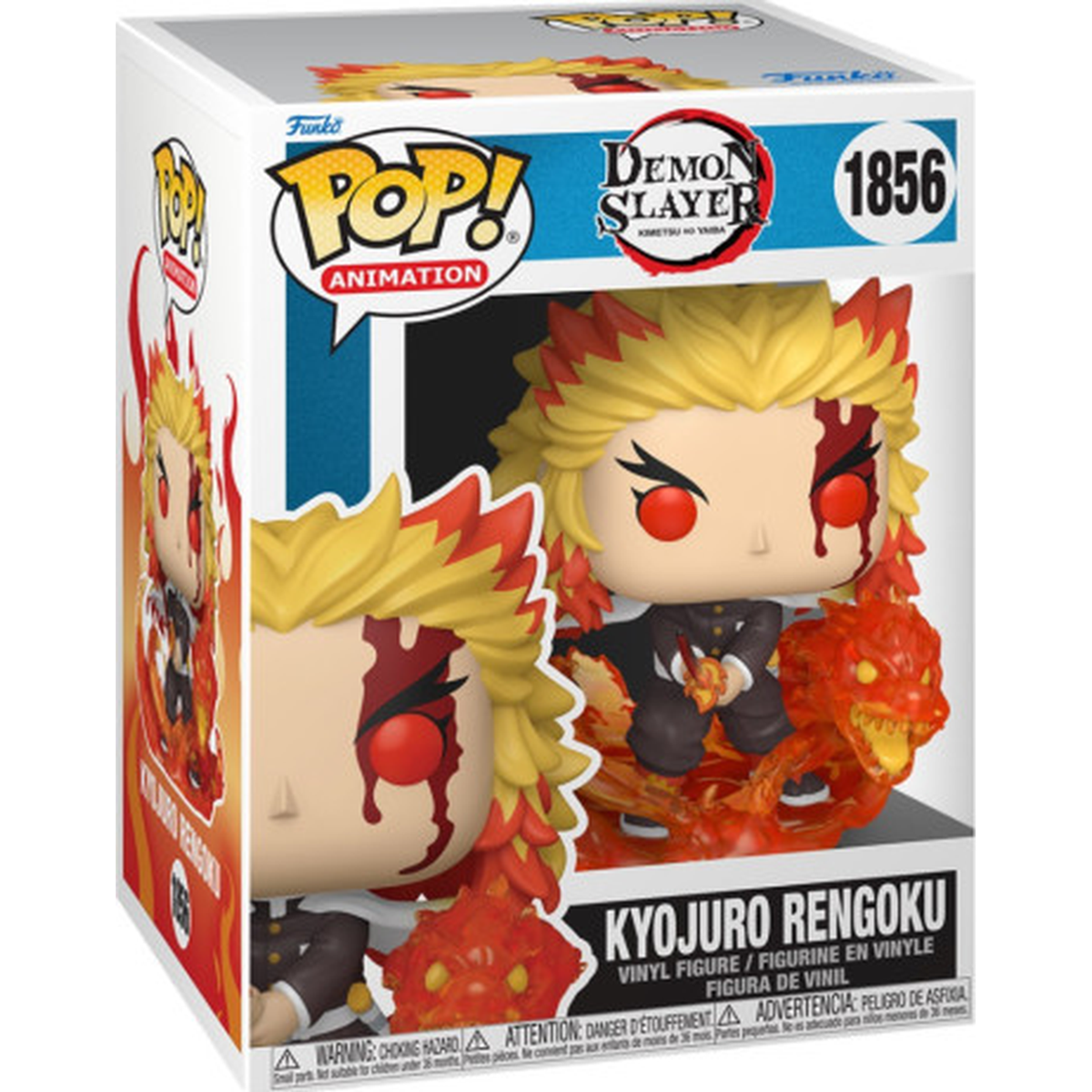 Funko Pop Kyojuro Rengoku 9th Form #1856 boxed