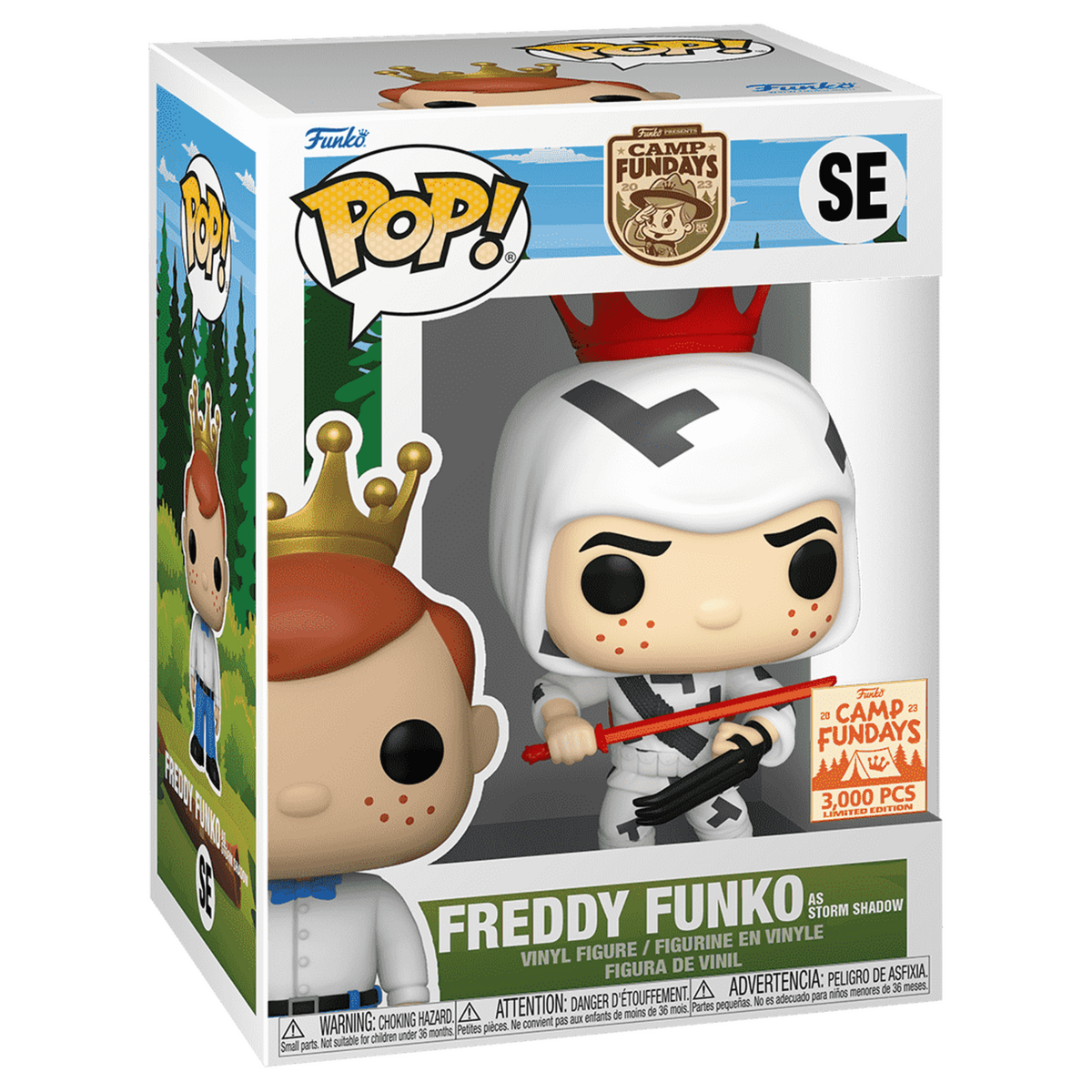 Funko Pop Freddy Funko as Storm Shadow SE boxed