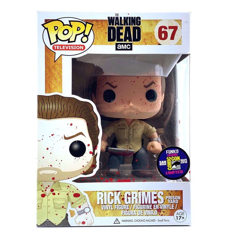 Rick Grimes Prison Guard The Walking Dead Comic Con Funko Pop! 67